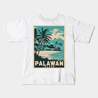 Palawan Island Philippines Kids T-Shirt